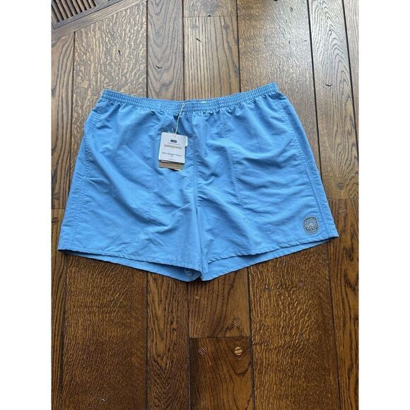 Patagonia Men’s 5” Baggies Shorts Clean Currents Patch Lago Blue NWT Size XXL - Picture 1 of 6